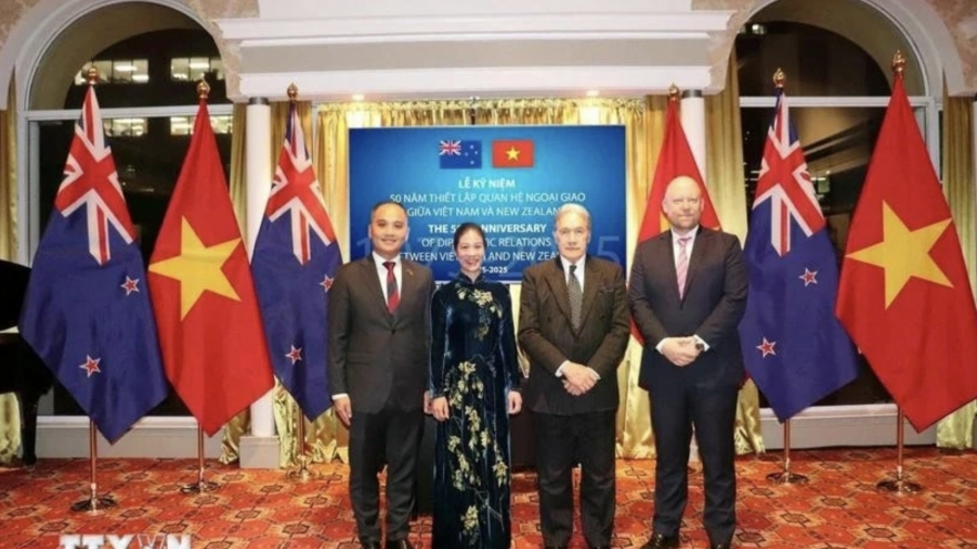 50 years of Vietnam-New Zealand diplomatic ties marked in Wellington